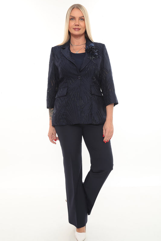 Blazer Ceket & Bluz Pantolon Takım