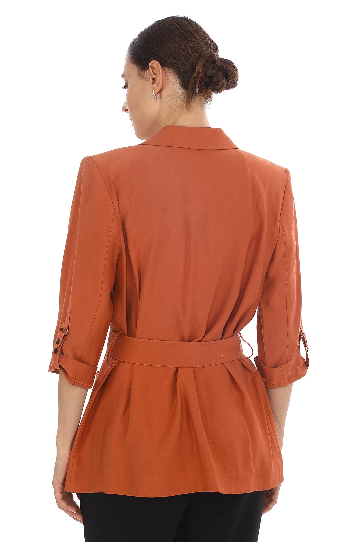 Kemerli Blazer Ceket