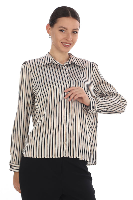 Kadın Klasik Uzun Kollu Bluz