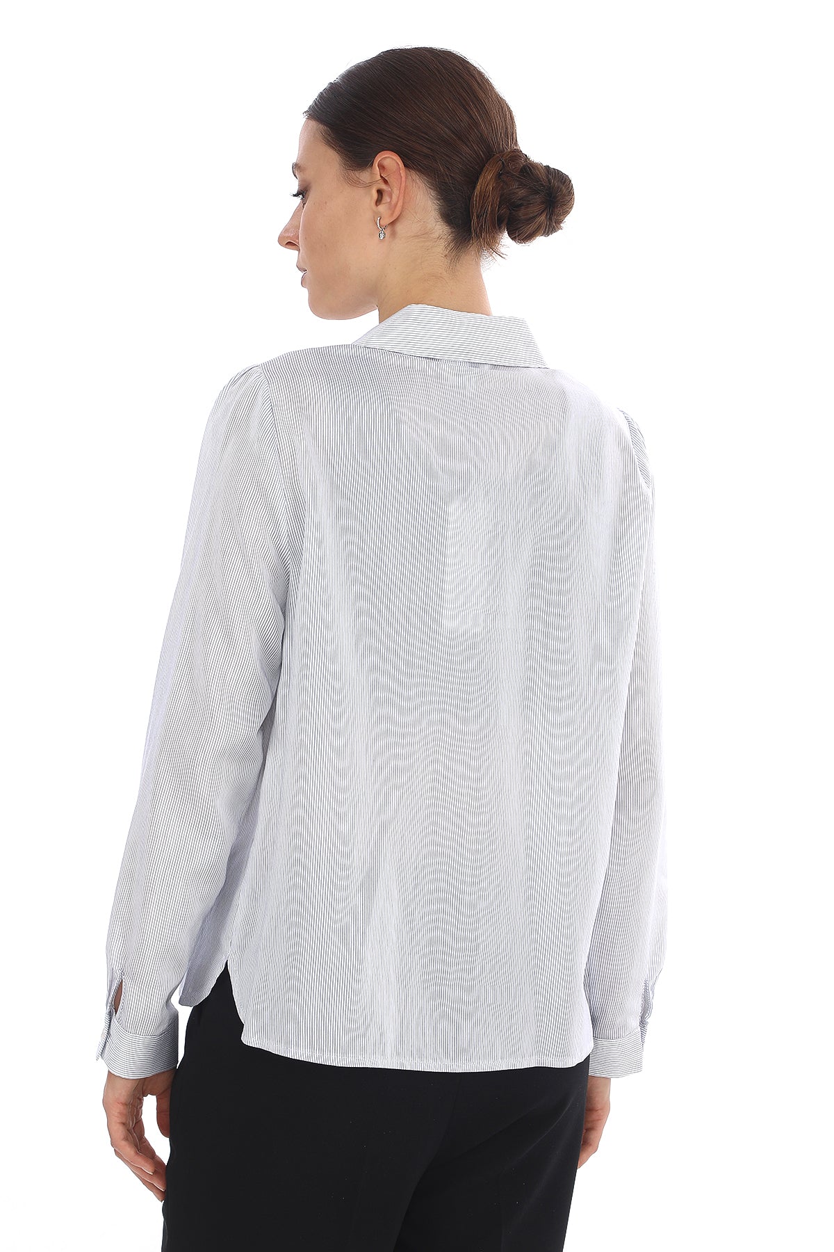 Kadın Klasik Uzun Kollu Bluz