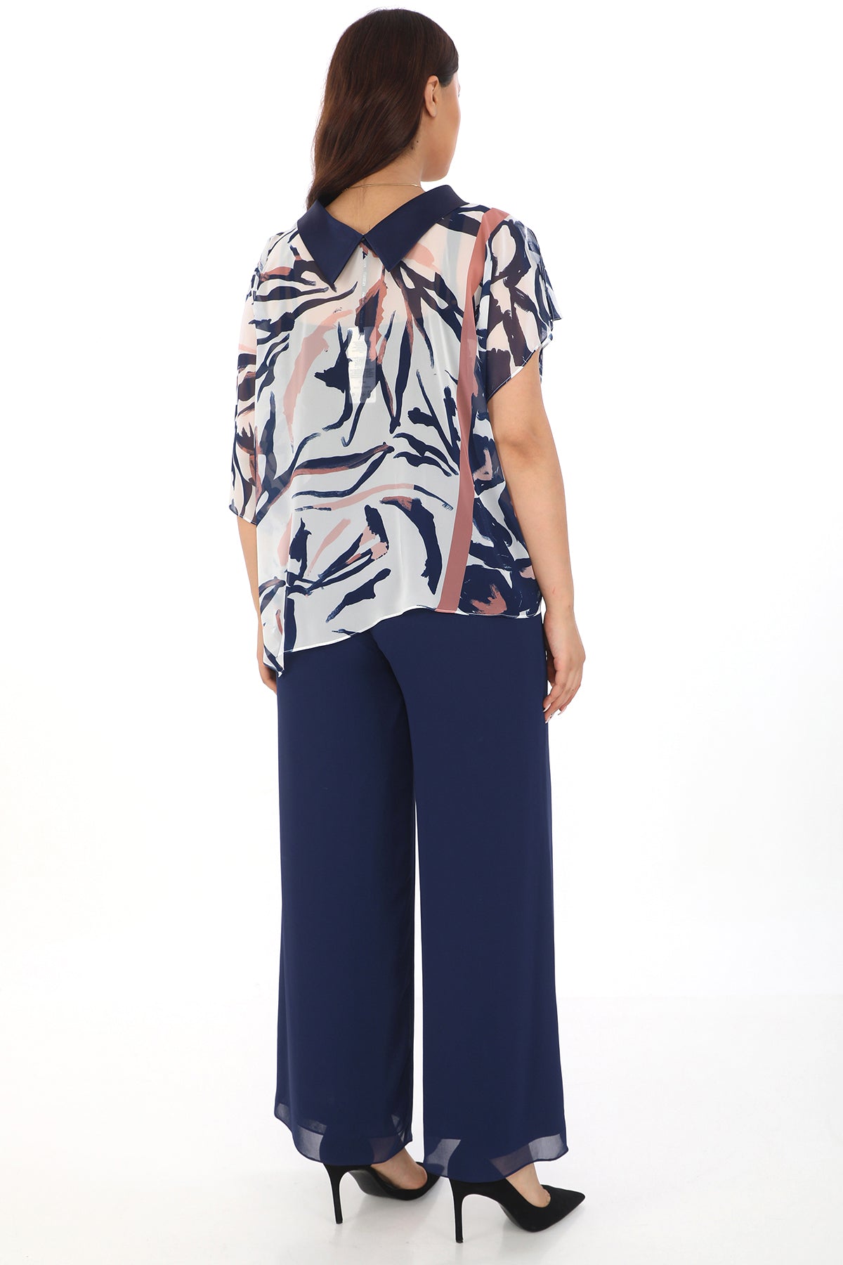 Şifon Tunik ve Pantolon