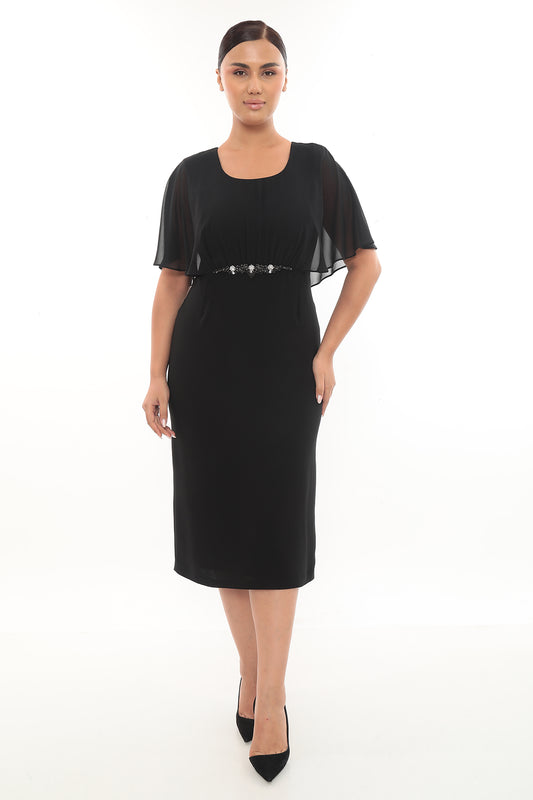 Taş Detaylı Elbise