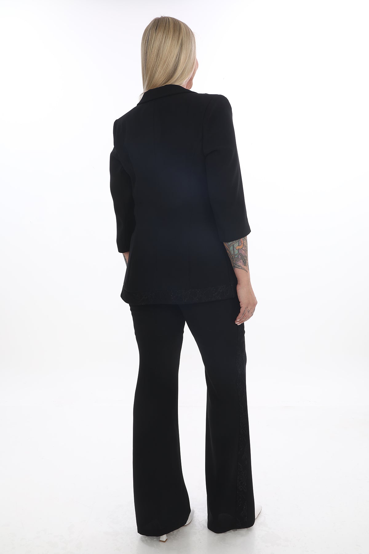 Kadın Klasik Takım Elbise (Ceket + Pantolon)