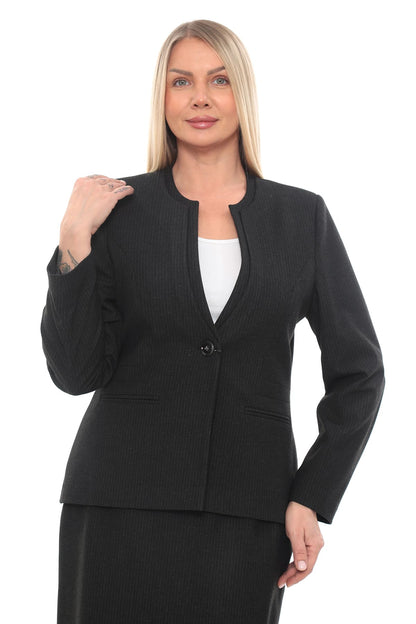 Lacivert Siyah Bordo Etek Ceket 42-48