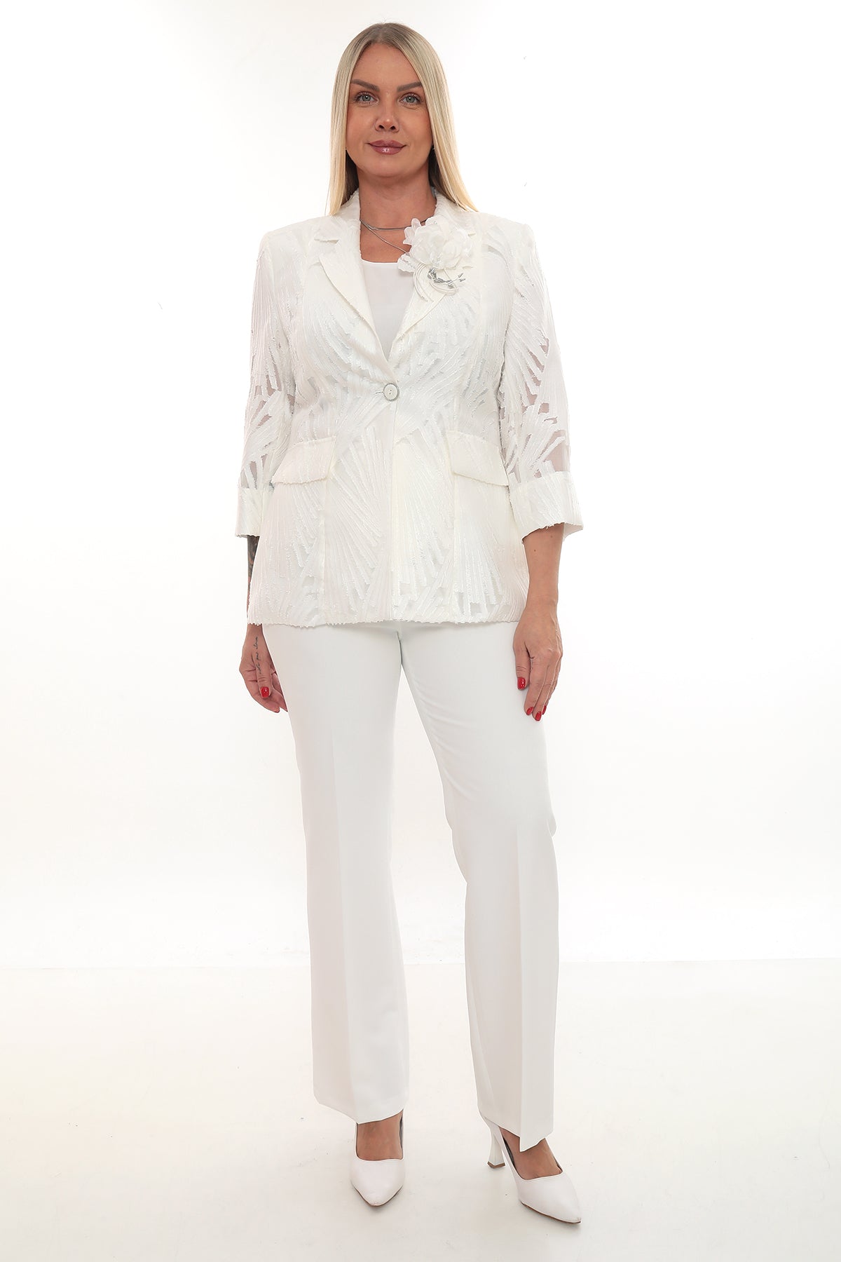 Blazer Ceket & Pantolon Takım