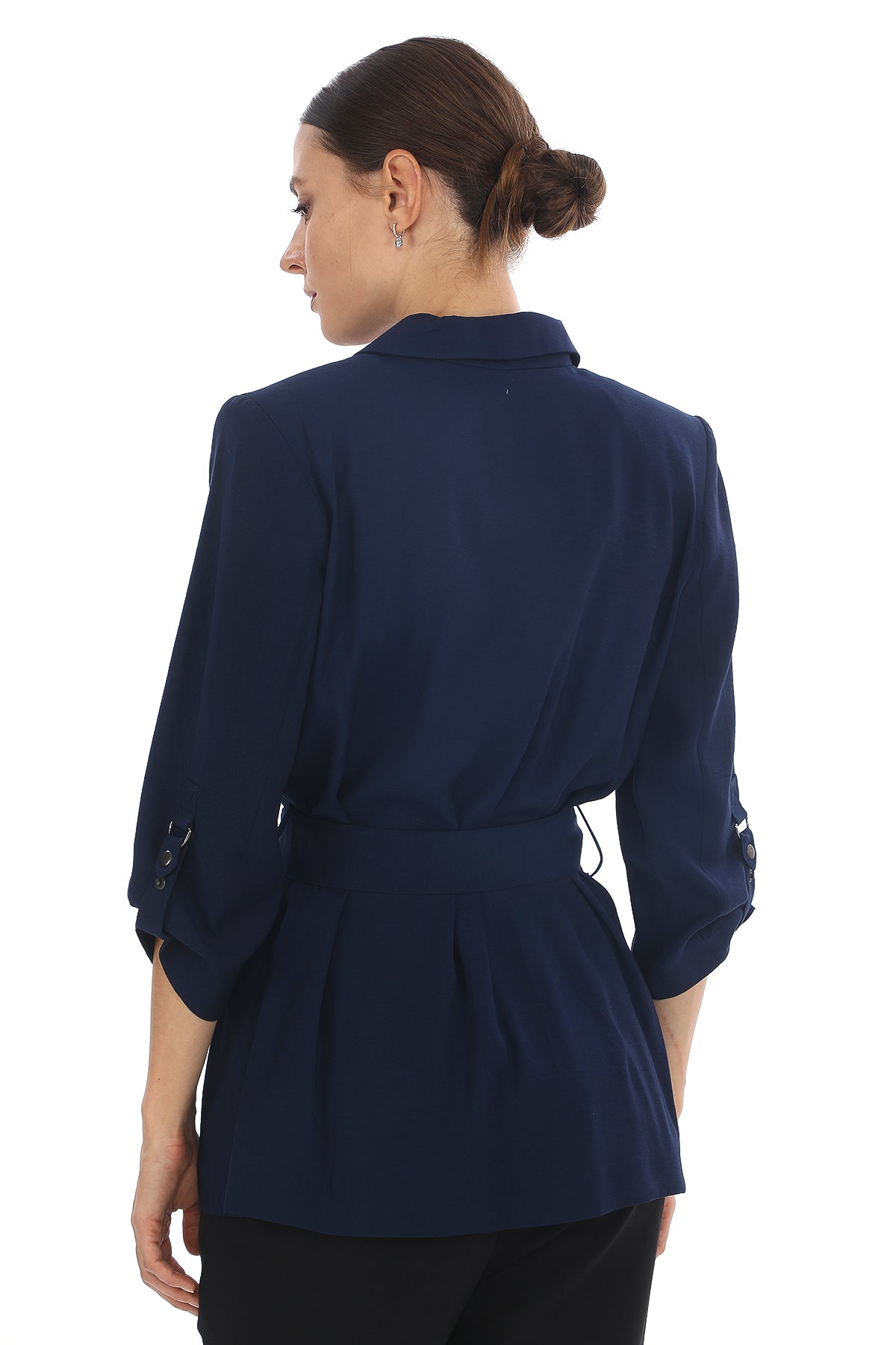 Kemerli Blazer Ceket