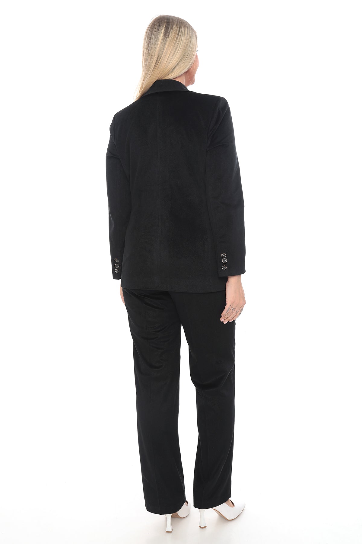 Kadın Ceket Pantolon Kadife  - 42-48 Beden