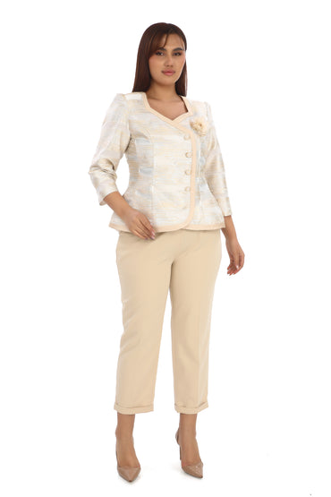 Kadın Şık Pantolon Ceket Takım