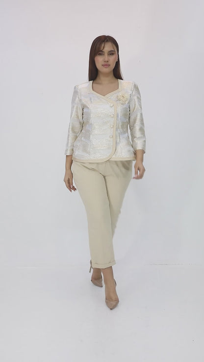 Kadın Şık Pantolon Ceket Takım